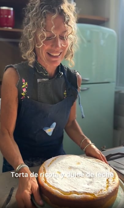 Cómo hacer la torta de ricota y dulce de leche de Maru Botana: la receta exquisita y fácil de preparar