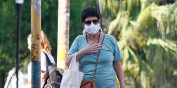 La gente utiliza barbijos y tapabocas para evitar contagios. Web