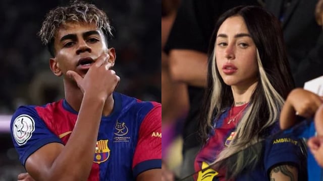 Lamine Yamal y Nicki Nicole