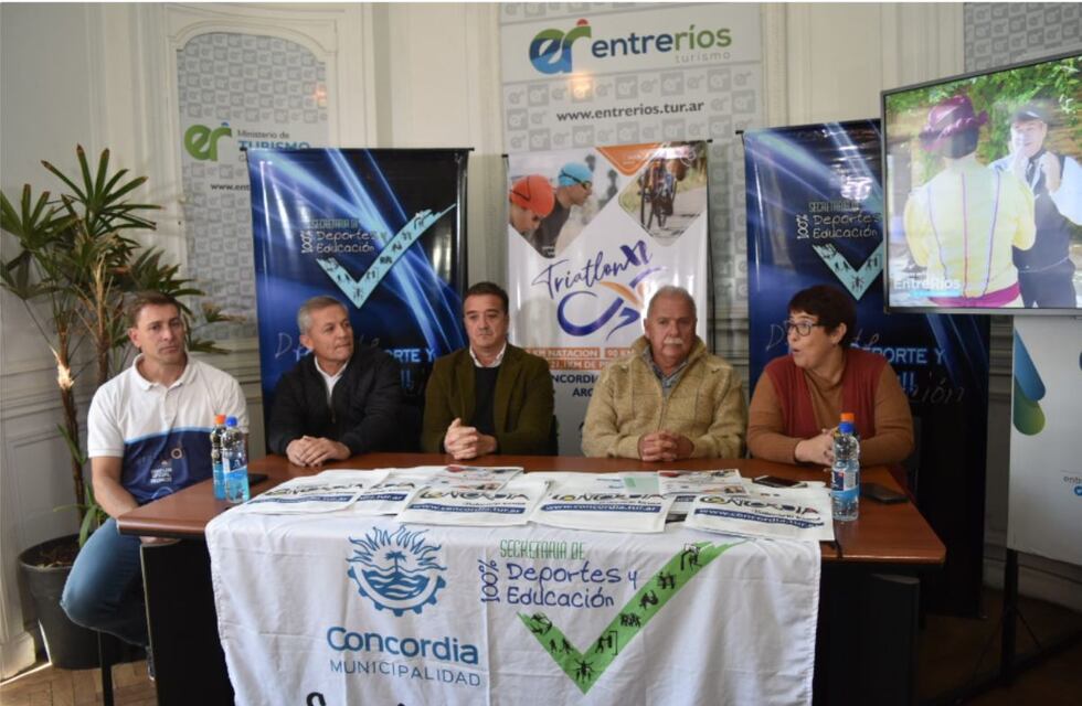 Presentaron el Triatlón XL de media distancia que se correrá en abril