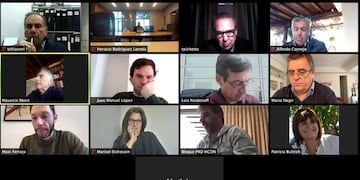 En la reunión quincenal de Juntos por el Cambio hablaron sobre el proyecto de bajar el importe de Ganancias (Infobae).