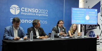 El Indec presentó cifras del Censo 2022.
