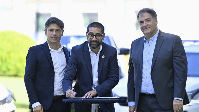 Rodrigo Aristimuño firmó la adhesión al al nuevo Fondo de Fortalecimiento de la Seguridad.