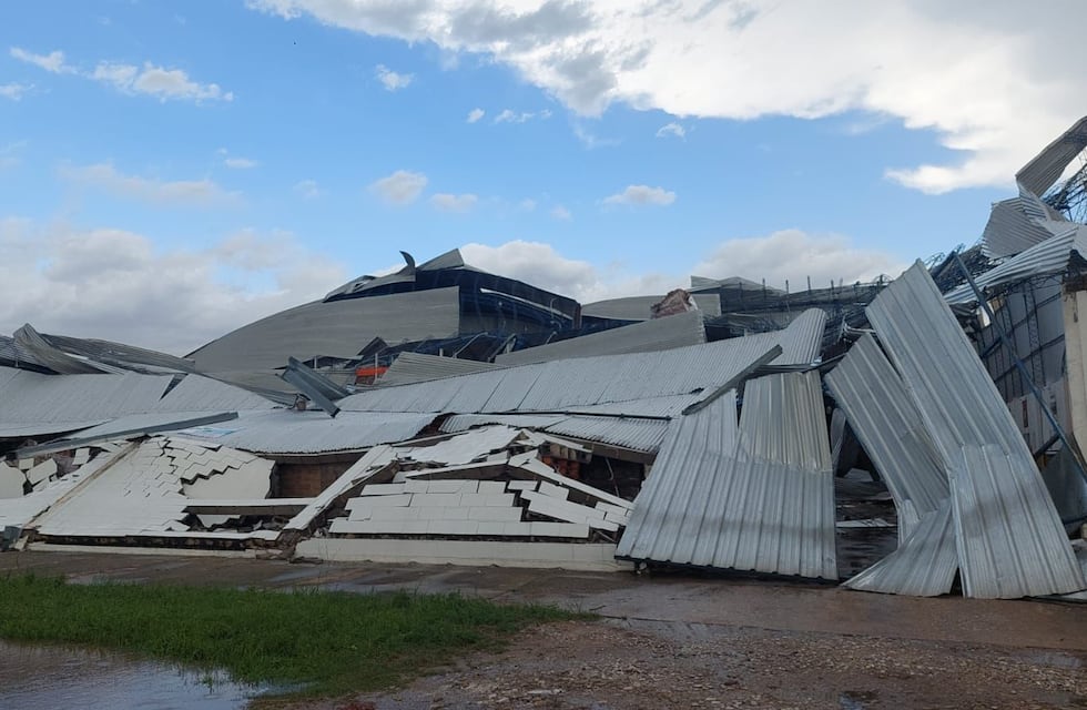 La Playosa registró ráfagas de 120 km/h y 15 viviendas quedaron destruidas