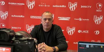 Marcelo Vázquez reconoció que Instituto no jugó bien en Tandil. (Gentileza Prensa Instituto).