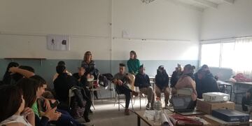 Taller sobre Prevención de la Violencia en los Vínculos con adolescentes del Instituto Secundario Claromecó
