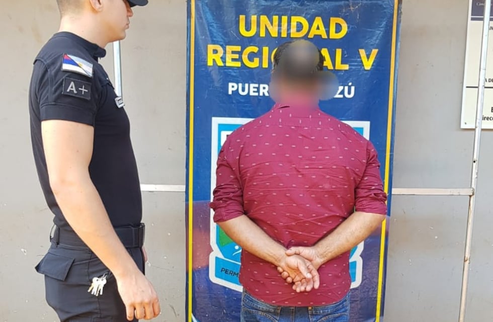 Agredió físicamente y amenazó con un arma a una mujer y terminó detenido