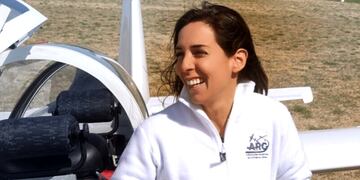La platense preside la Asociación de Mujeres en Aviación Argentina.
