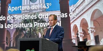 Bordet dará su discurso en la Apertura 144º del Período de Sesiones Ordinarias de la Legislatura Provincial.