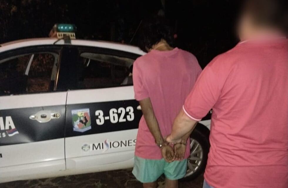 Terminaron detenidos tras el robo de cables en Montecarlo