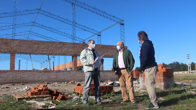 Hugo Fernández supervisó las obras del Polo Educativo