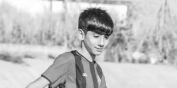 El niño de 13 años perdió la vida mientras practicaba fútbol junto a su mellizo y compañeros del club.
