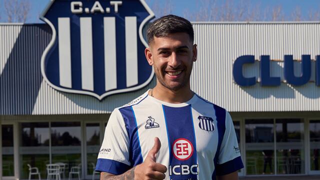 Franco Moyano es el nuevo refuerzo de Talleres.
