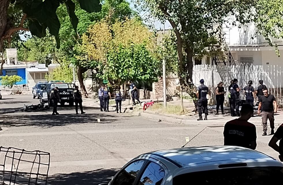 Un motociclista murió en Las Heras, al ser atropellado por una patrulla durante una persecución policial