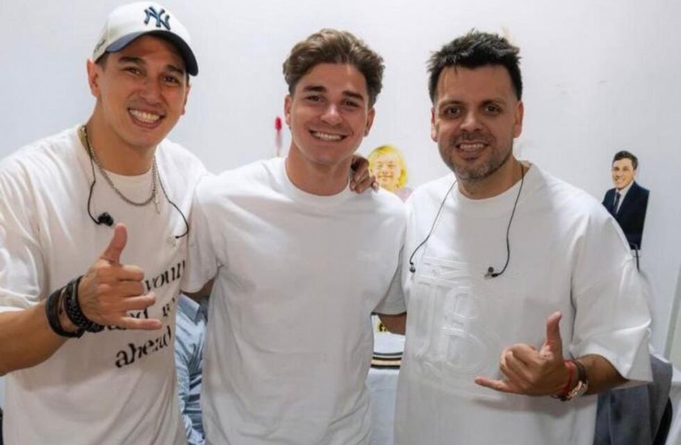 Julián Álvarez sorprendió en el baile de Q’Lokura y se animó a subir al escenario