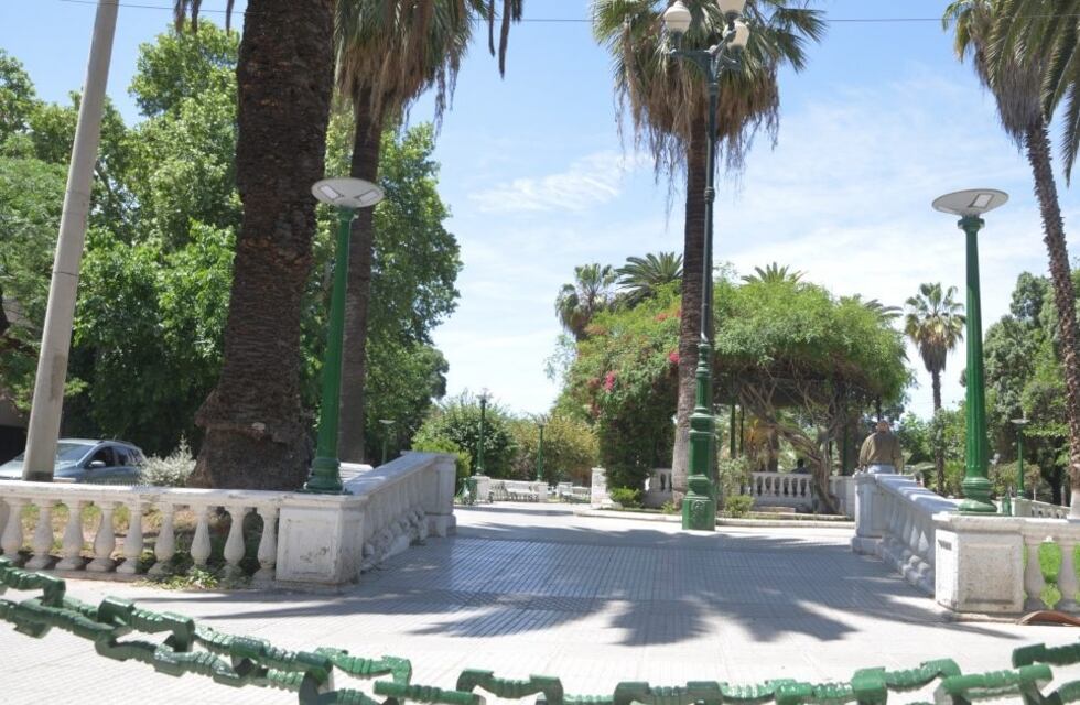 Avanzan las obras en plazoleta Pellegrini de Ciudad