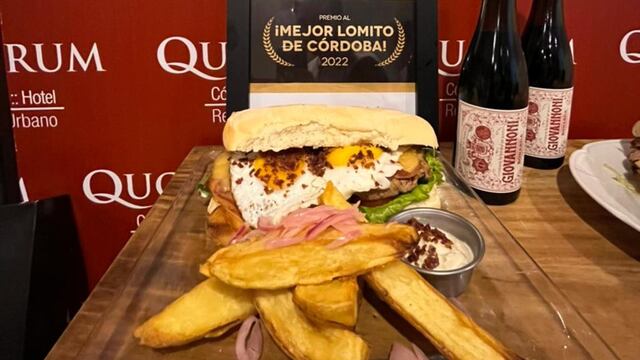 El Triángulo, elegido como mejor lomito de Córdoba.