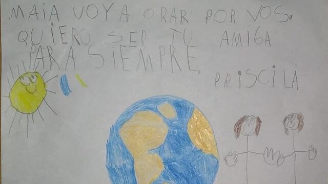 Carta a pequeña "M"