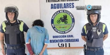 El ladrón frustrado fue puesto a disposición de la justicia.