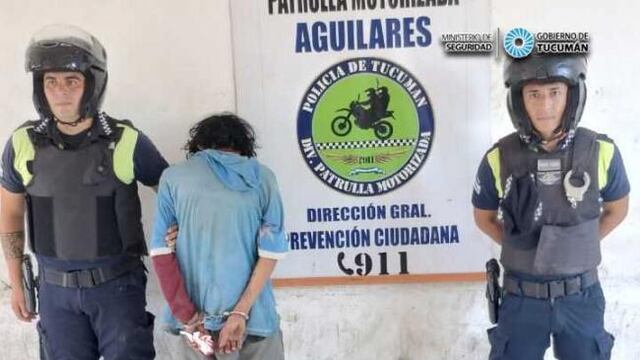 El ladrón frustrado fue puesto a disposición de la justicia.
