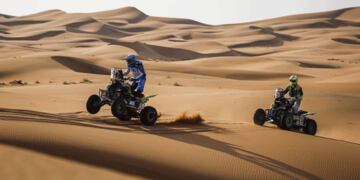 Manu Andújar continúa mandando en el Dakar 2024 dentro de la división de cuatriciclos.