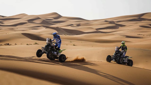 Manu Andújar continúa mandando en el Dakar 2024 dentro de la división de cuatriciclos.
