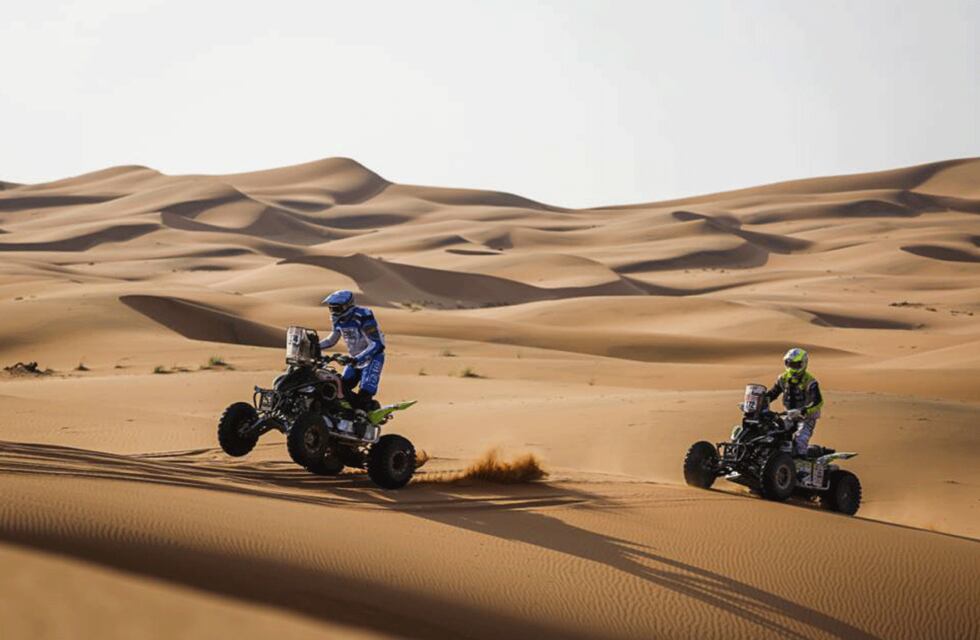 Dakar: Manu Andújar sigue puntero en Quads tras la quinta etapa