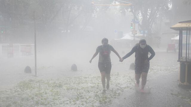 Alerta por tormentas severas. Foto Claudio Gutiérrez / Archivo Los Andes