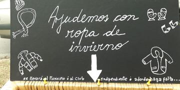 "Abrigaditos Tandil" es una iniciativa que busca recolectar ropa de todo tipo para aquellos tandilenses que más lo necesitan.