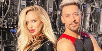 La modelo y el bailarín son íntimos amigos.