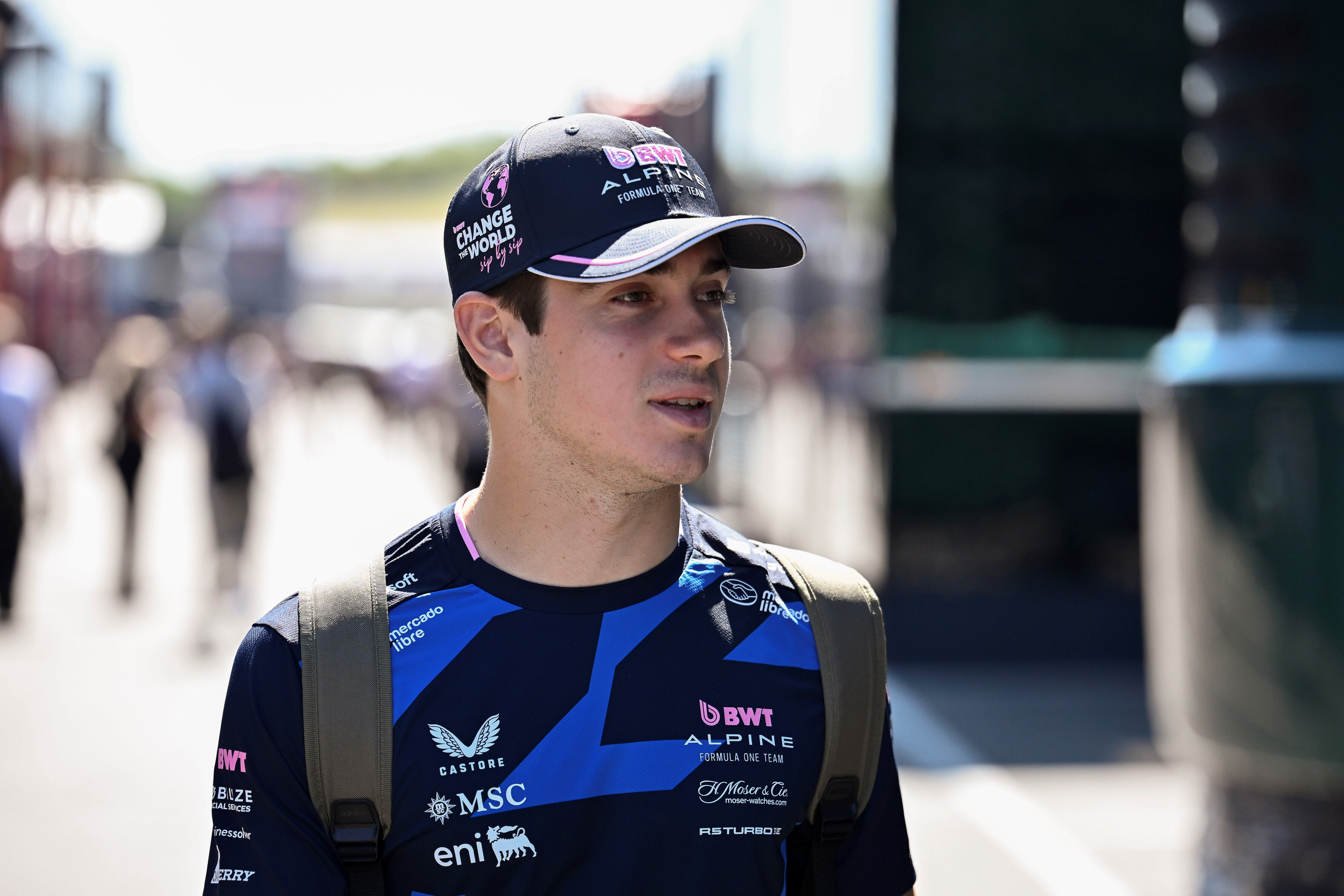 Franco Colapinto y una carrera para el olvido en el Gran Premio de Hungría. Largó 14° y terminó 18° con dos malas paradas en boxes. (AP)