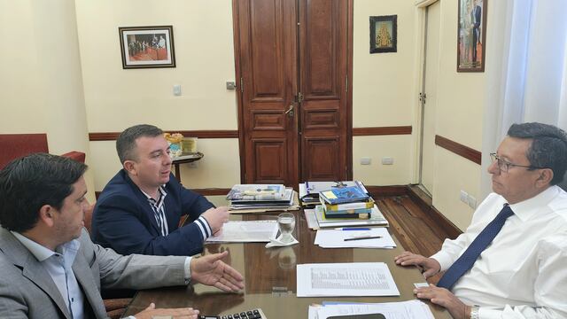 El ministro tuvo una reunión con el titular de deportes Diego Erroz