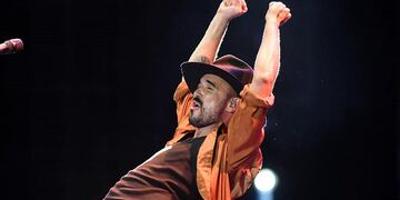 Abel Pintos en la cuarta luna coscoína. (La Voz)