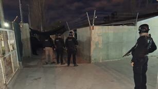 Uno de los lugares allanados por la PDI