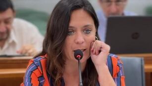 La concejala Valeria Soltermam (PJ)