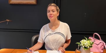 Wanda Nara firmó contrato con Telefe.
