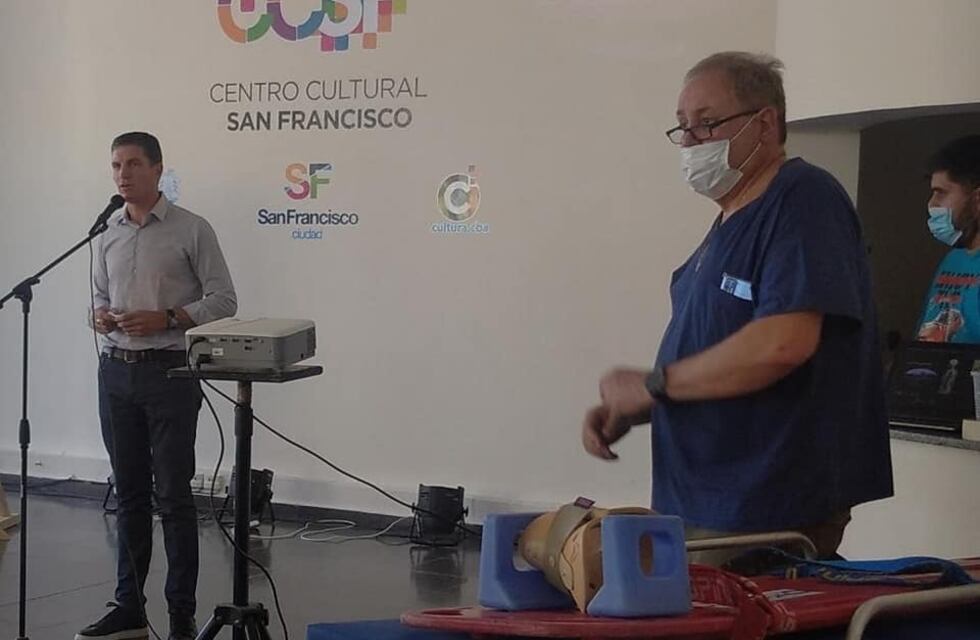 Jornada de capacitación en en emergencias médicas en el CRES