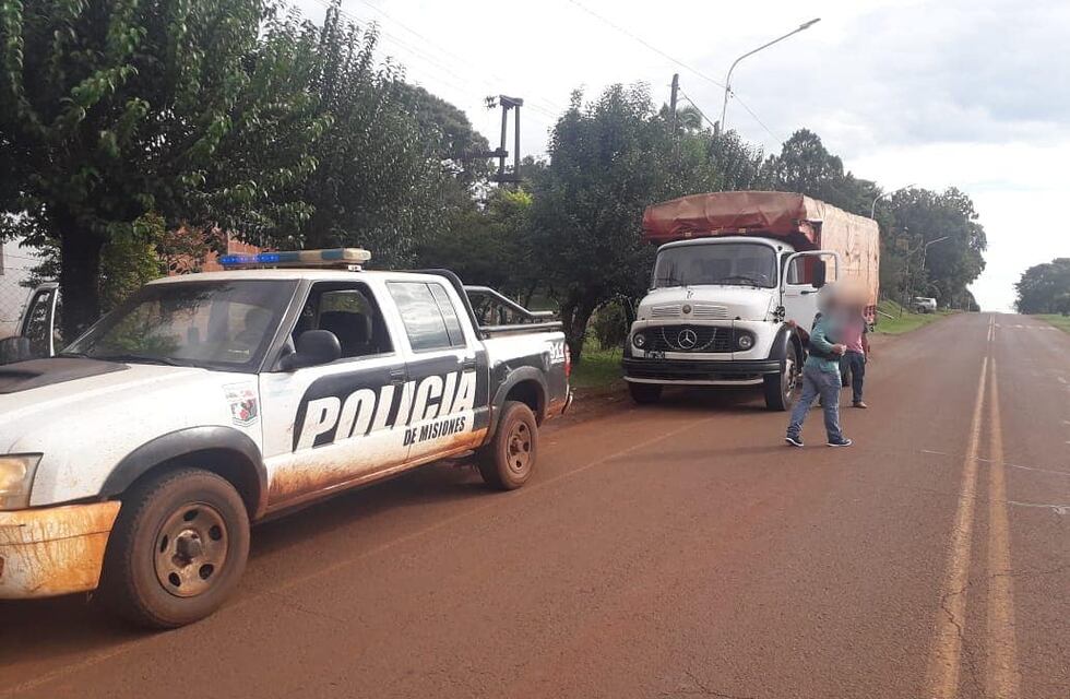 Concepción de la Sierra: retuvieron un camión cargado de soja ilegal