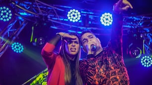 El enojo de Euge Quevedo y Kesito Pavón con un fanático que los obligó a frenar el show.