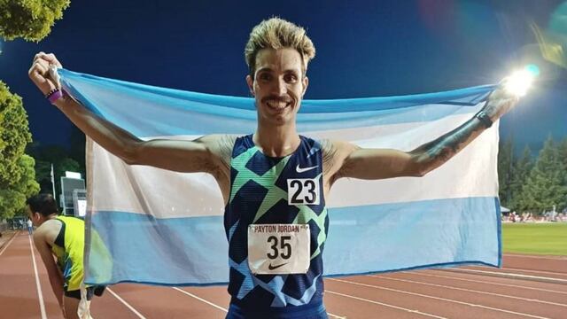 Federico Bruno en la actualidad es una le las figuras más importantes del atletismo argentino.