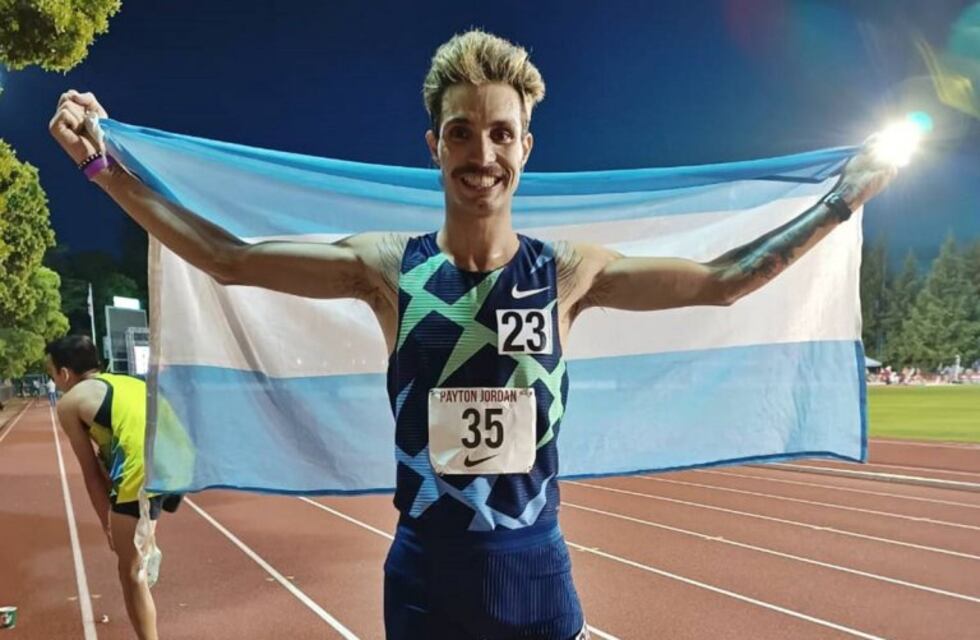 El atleta concordiense Federico Bruno hizo historia en Estados Unidos