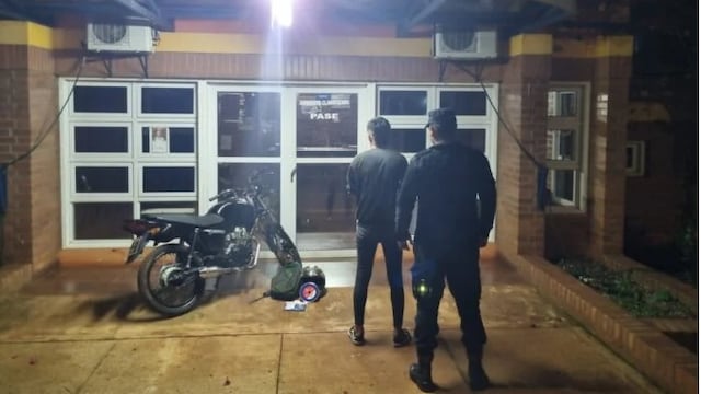 Los Helechos: tras una persecución detuvieron a una persona acusada de robo en una escuela.