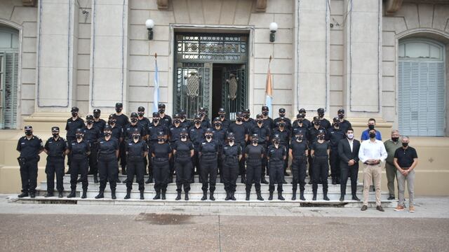 Se sumaron 38 nuevos agentes a la UR V de Policía
