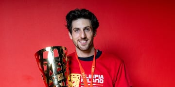 Leandro Bolmaro campeón Supercopa con Olimpia Milano