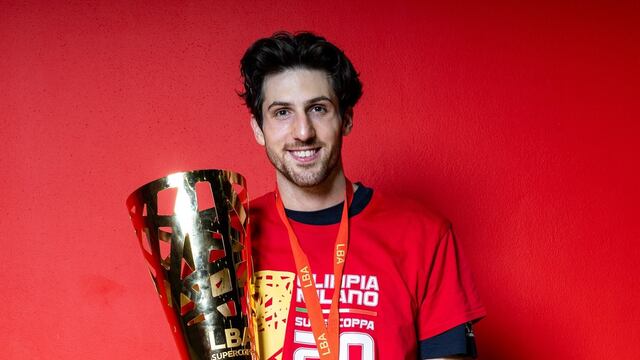 Leandro Bolmaro campeón Supercopa con Olimpia Milano