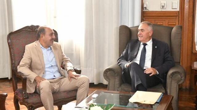 El intendente resaltó el trabajo de Jaldo en materia de seguridad, salud y educación.