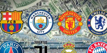 Los equipos de futbol más valiosos del mundo