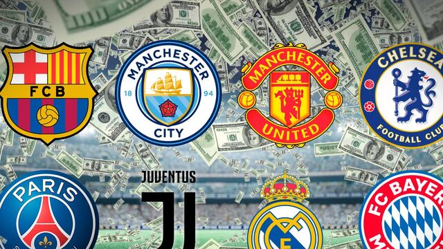 Los equipos de futbol más valiosos del mundo