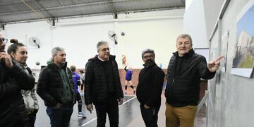 Luis Castellano recorrió las instalaciones de Almagro