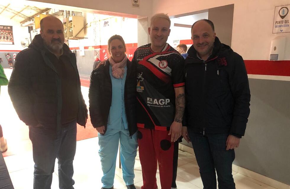 Tres Arroyos: Garate y Redivo en el Club Argentino Junior